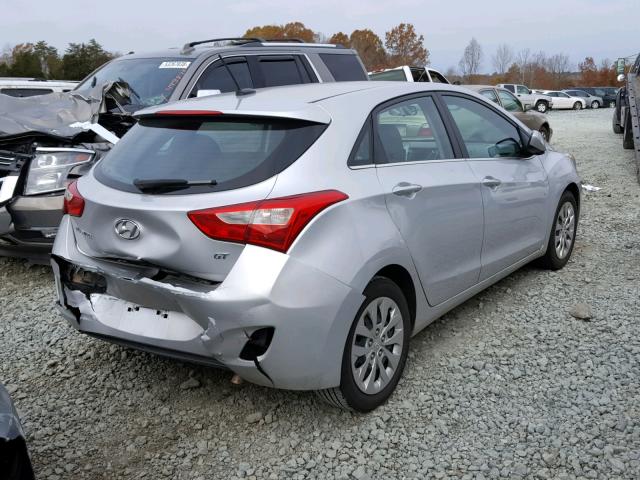 KMHD35LH0GU262350 - 2016 HYUNDAI ELANTRA GT GRAY photo 4