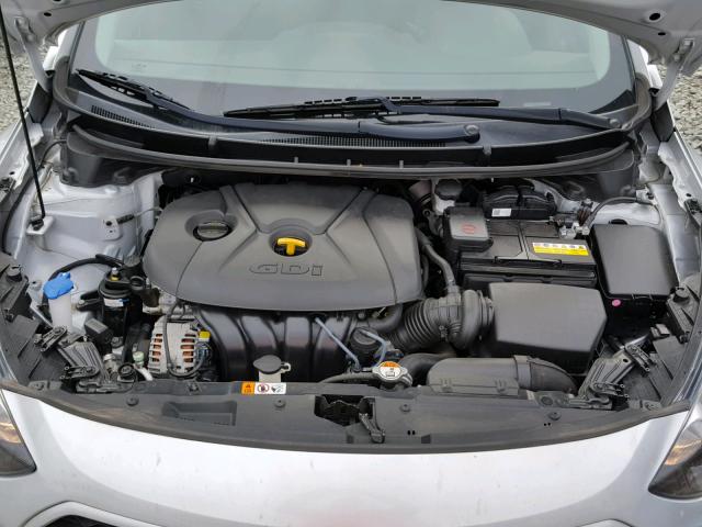 KMHD35LH0GU262350 - 2016 HYUNDAI ELANTRA GT GRAY photo 7