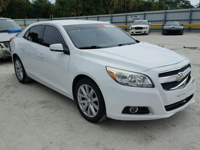 1G11E5SA6DF306012 - 2013 CHEVROLET MALIBU 2LT WHITE photo 1