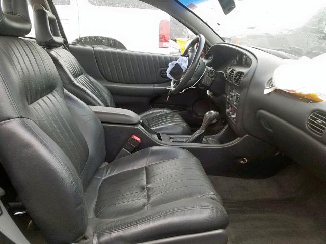 1G2WR12181F183694 - 2001 PONTIAC GRAND PRIX Бордовый фото 5