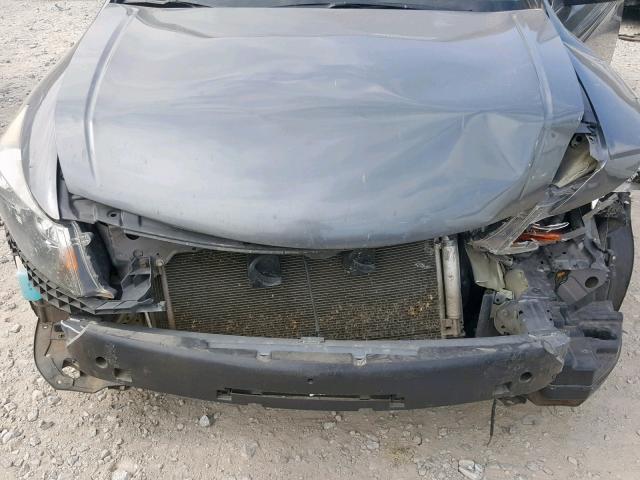 1HGCP36859A004562 - 2009 HONDA ACCORD EXL GRAY photo 7