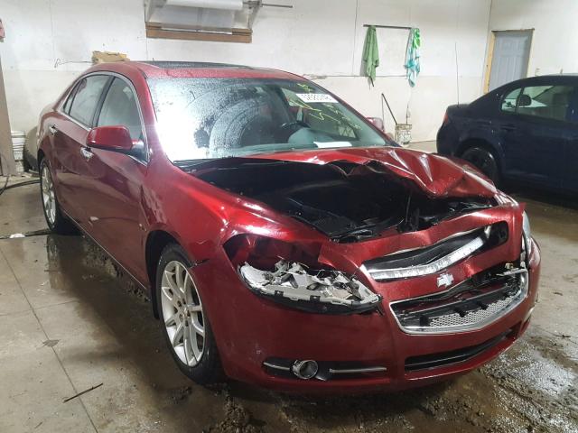 1G1ZE5E05AF154466 - 2010 CHEVROLET MALIBU LTZ მუქწითელი ფოტო 1