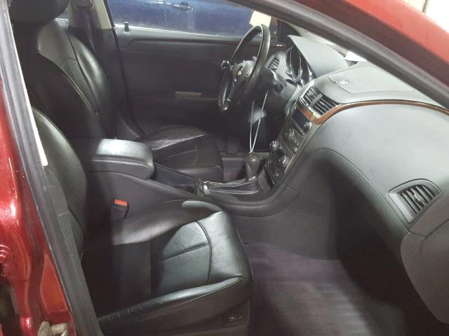 1G1ZE5E05AF154466 - 2010 CHEVROLET MALIBU LTZ მუქწითელი ფოტო 5