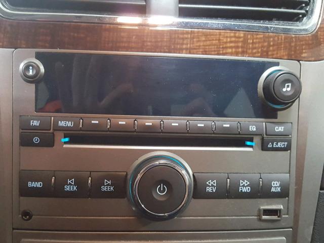 1G1ZE5E05AF154466 - 2010 CHEVROLET MALIBU LTZ მუქწითელი ფოტო 9