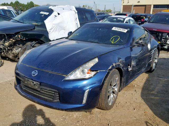 JN1AZ4EH8DM381095 - 2013 NISSAN 370Z BASE BLUE photo 2