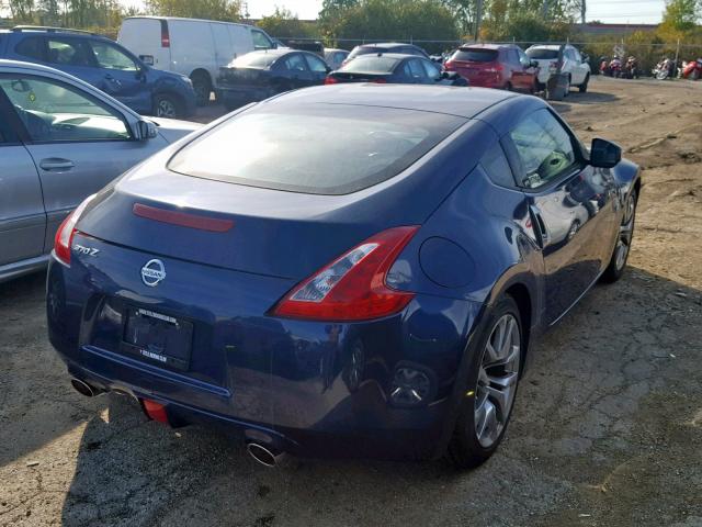 JN1AZ4EH8DM381095 - 2013 NISSAN 370Z BASE BLUE photo 4