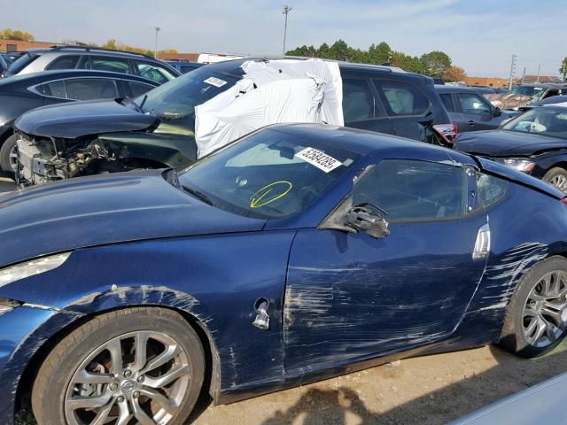 JN1AZ4EH8DM381095 - 2013 NISSAN 370Z BASE BLUE photo 9