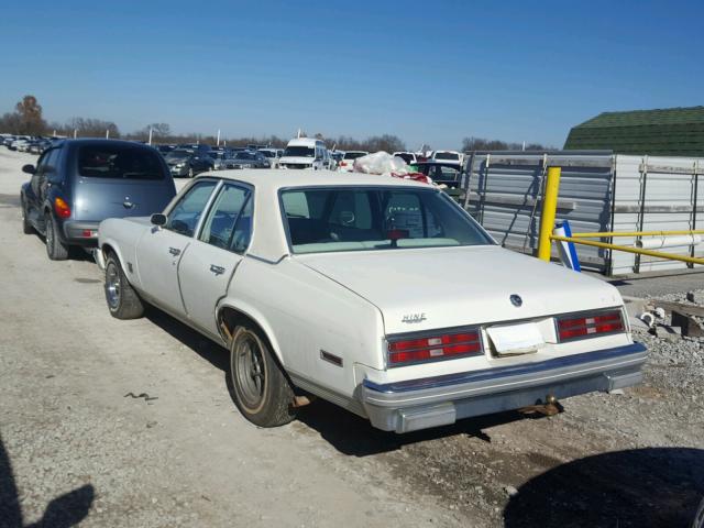 2X69L7W140413 - 1977 PONTIAC FENIX WHITE photo 3