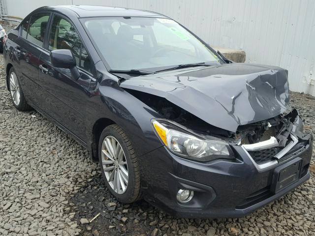 JF1GJAK66EH012574 - 2014 SUBARU IMPREZA LI GRAY photo 1