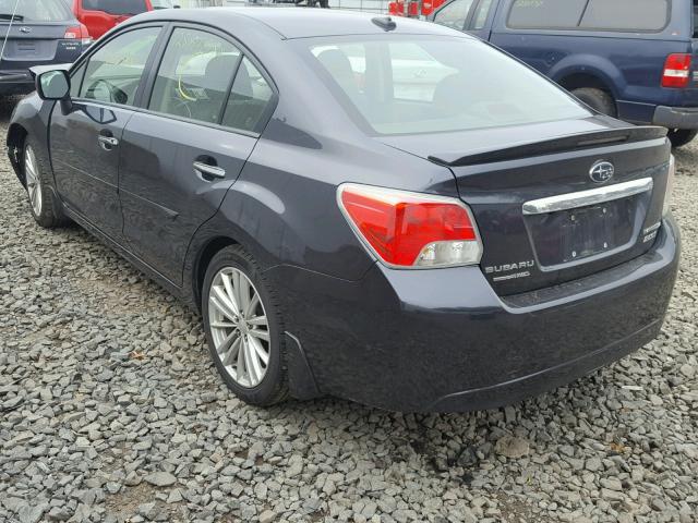 JF1GJAK66EH012574 - 2014 SUBARU IMPREZA LI GRAY photo 3