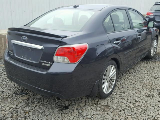 JF1GJAK66EH012574 - 2014 SUBARU IMPREZA LI GRAY photo 4