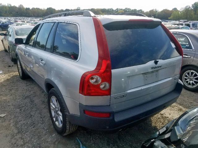 YV1CZ852951191439 - 2005 VOLVO XC90 V8 SILVER photo 3