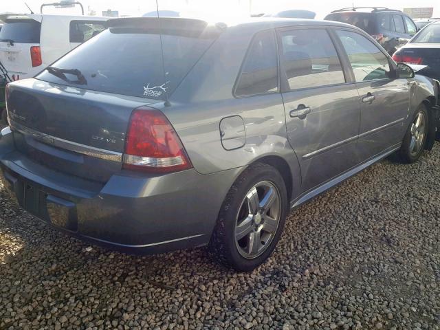 1G1ZU63836F159223 - 2006 CHEVROLET MALIBU MAX 灰色 照片 4