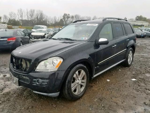 4JGBF71E99A467785 - 2009 MERCEDES-BENZ GL 450 4MA BLACK photo 2