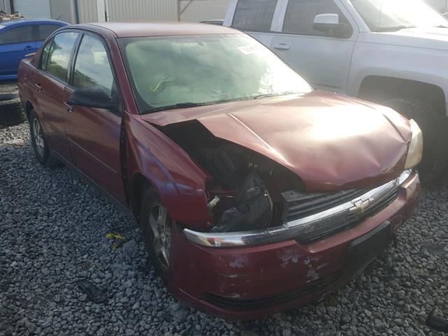 1G1ZT54815F218361 - 2005 CHEVROLET MALIBU LS 勃艮第红 照片 1