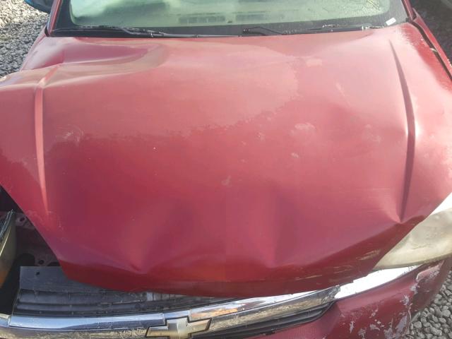 1G1ZT54815F218361 - 2005 CHEVROLET MALIBU LS 勃艮第红 照片 7