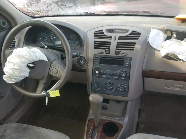 1G1ZT54815F218361 - 2005 CHEVROLET MALIBU LS 勃艮第红 照片 9