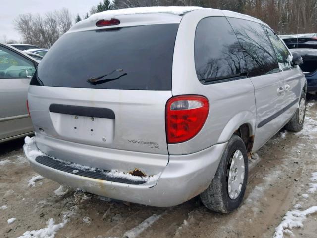 1C4GJ25BX3B129292 - 2003 CHRYSLER VOYAGER GRAY photo 4