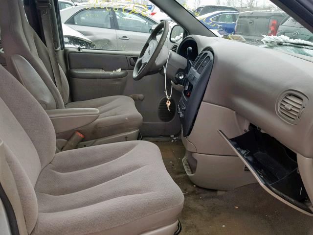 1C4GJ25BX3B129292 - 2003 CHRYSLER VOYAGER GRAY photo 5