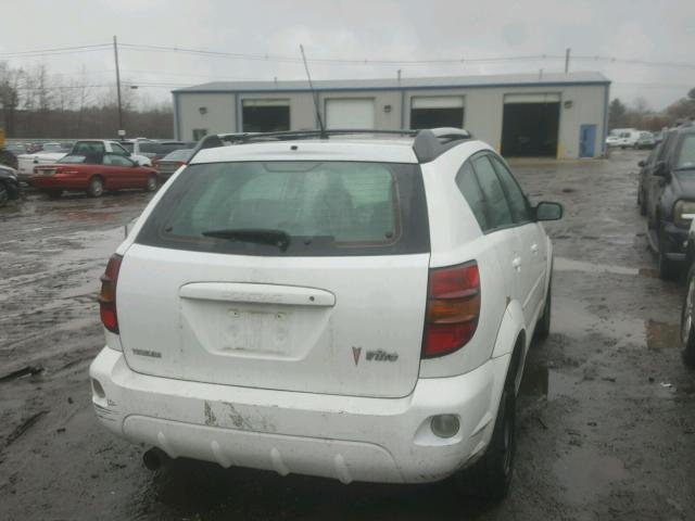 5Y2SL62894Z449877 - 2004 PONTIAC VIBE WHITE photo 4