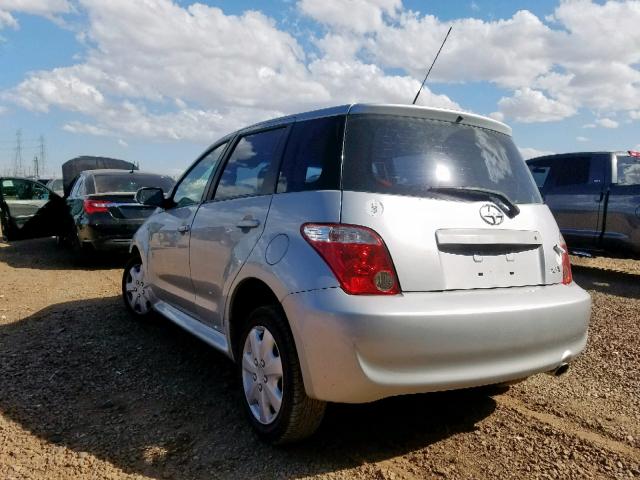 JTKKT604865010804 - 2006 TOYOTA SCION XA SILVER photo 3