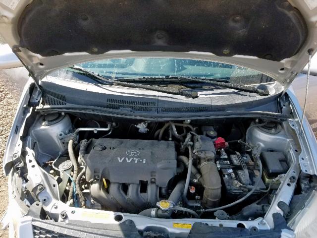 JTKKT604865010804 - 2006 TOYOTA SCION XA SILVER photo 7