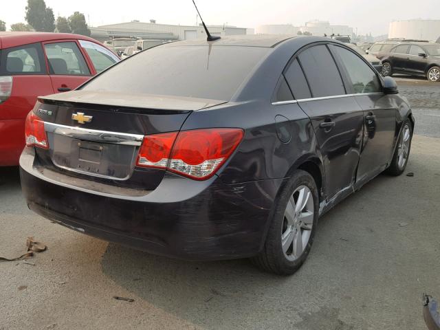 1G1P75SZXE7292539 - 2014 CHEVROLET CRUZE GRAY photo 4