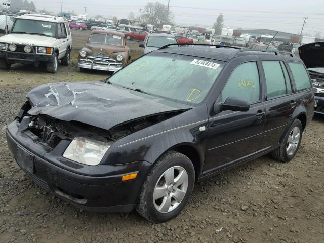 WVWSR61J85W028870 - 2005 VOLKSWAGEN JETTA GLS BLACK photo 2