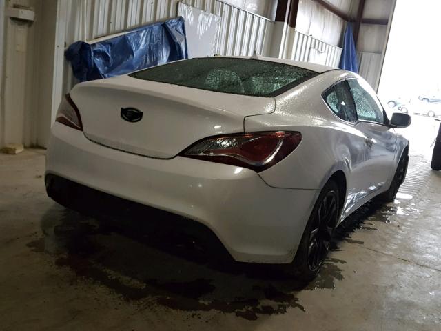 KMHHT6KD9EU118461 - 2014 HYUNDAI GENESIS CO WHITE photo 4