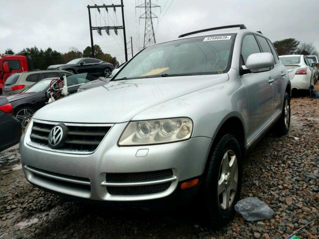 WVGZG77L35D068736 - 2005 VOLKSWAGEN TOUAREG 3. SILVER photo 2