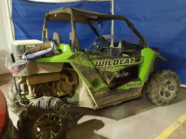 4UF14MPV0ET315283 - 2014 ARCTIC CAT WILDCAT GREEN photo 4