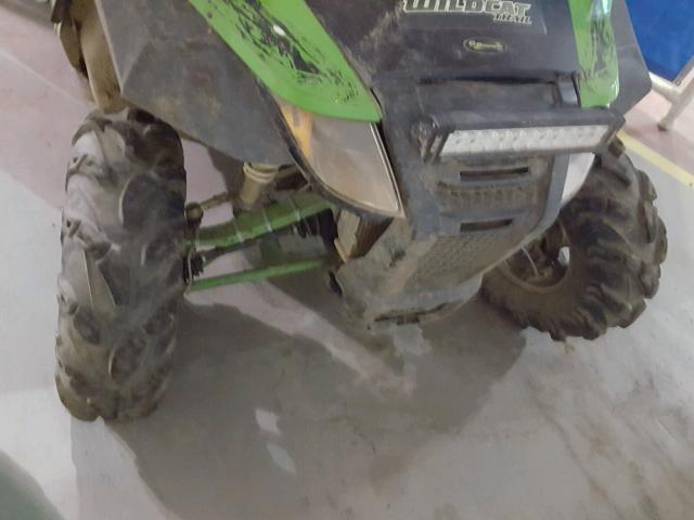 4UF14MPV0ET315283 - 2014 ARCTIC CAT WILDCAT GREEN photo 9