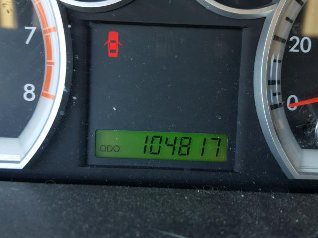 KL1TD5DE1AB135599 - 2010 CHEVROLET AVEO LS SILVER photo 8