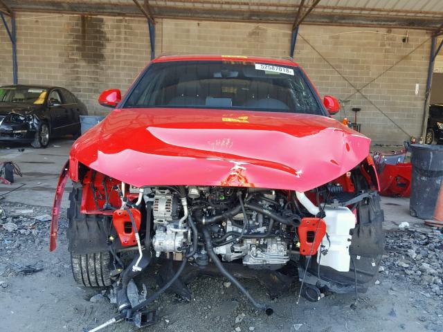 WA1BCCFS1JR001241 - 2018 AUDI Q3 PREMIUM RED photo 9