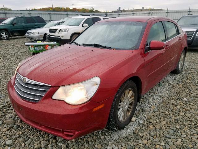 1C3LC56K37N508913 - 2007 CHRYSLER SEBRING TO RED photo 2