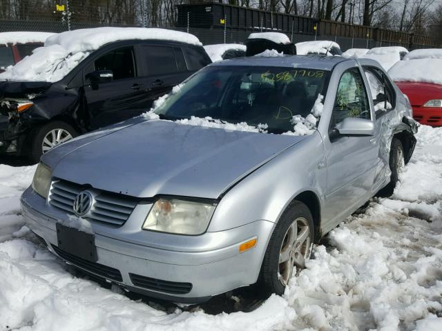 3VWRK69M73M036390 - 2003 VOLKSWAGEN JETTA GL SILVER photo 2