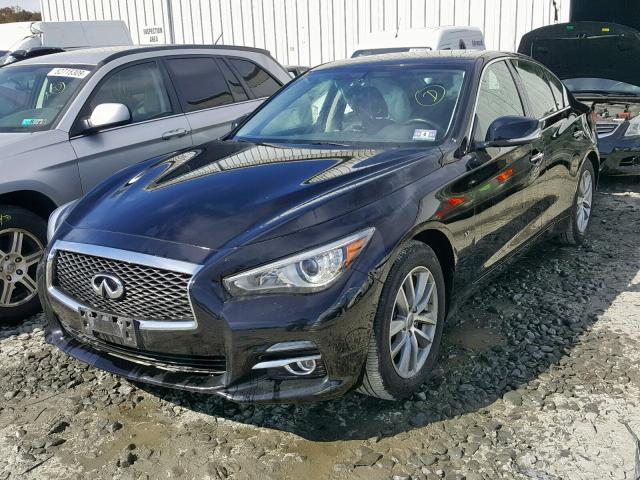 JN1BV7AR6EM680649 - 2014 INFINITI Q50 BASE BLACK photo 2