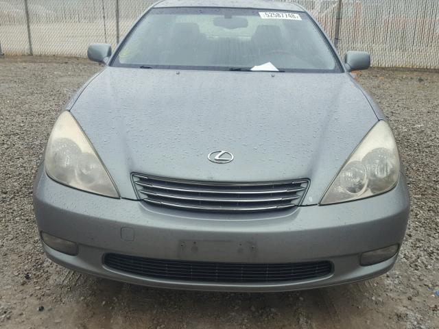 JTHBF30G436015056 - 2003 LEXUS ES 300 GRAY photo 9