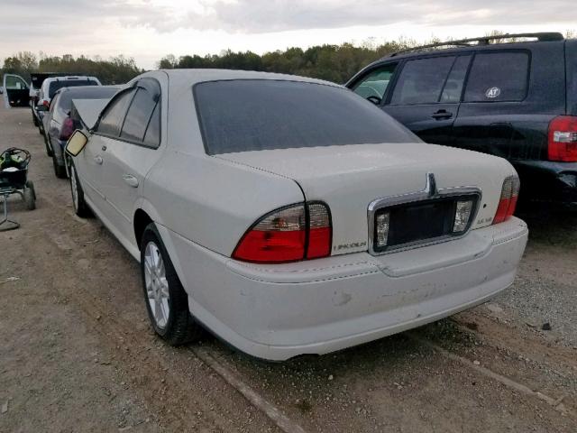 1LNHM87A55Y623462 - 2005 LINCOLN LS 白色 照片 3