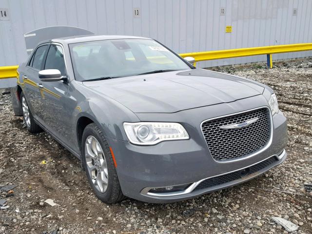 2C3CCASG1HH616726 - 2017 CHRYSLER 300C PLATI GRAY photo 1