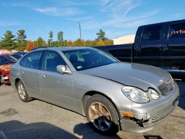 JT8BD69S420159318 - 2002 LEXUS GS 300 SILVER photo 1