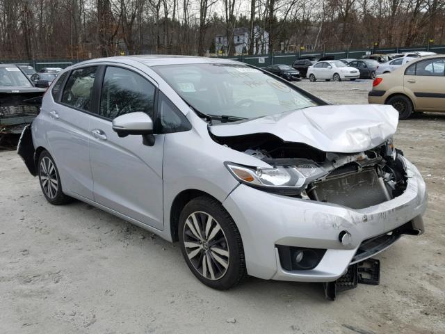 3HGGK5H88FM707225 - 2015 HONDA FIT EX SILVER photo 1