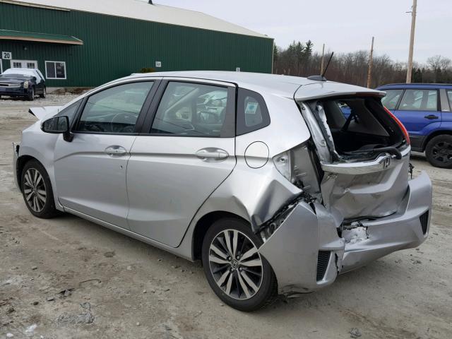 3HGGK5H88FM707225 - 2015 HONDA FIT EX SILVER photo 3