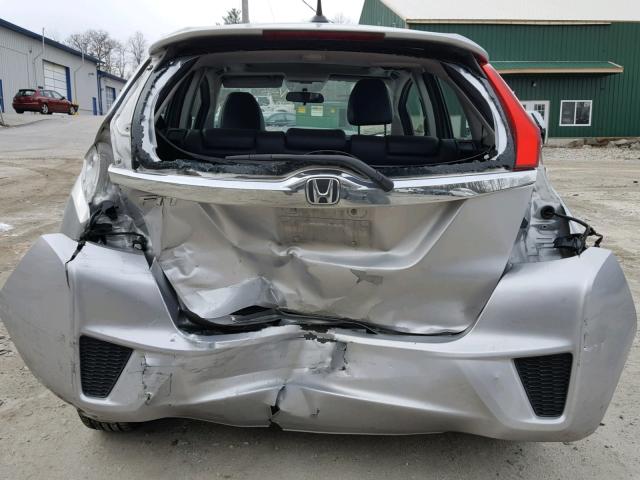 3HGGK5H88FM707225 - 2015 HONDA FIT EX SILVER photo 9