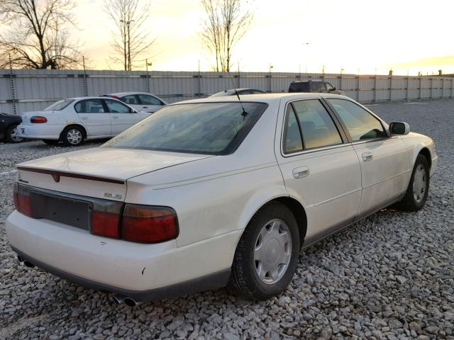 1G6KS54Y4YU324933 - 2000 CADILLAC SEVILLE SL WHITE photo 4