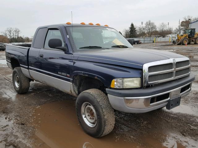 3B7KF23Z12M227209 - 2002 DODGE RAM 2500 BLUE photo 1