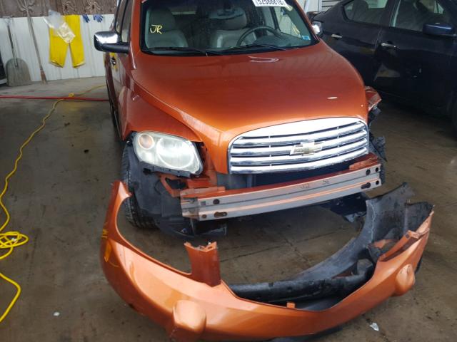 3GNDA23P66S557877 - 2006 CHEVROLET HHR LT ORANGE photo 9