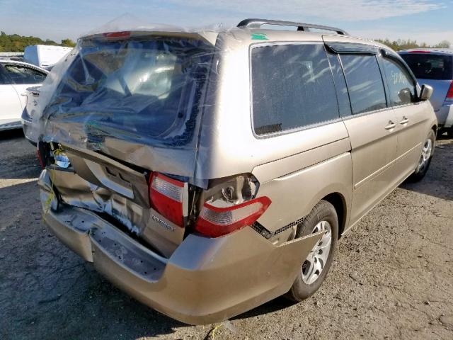 5FNRL38715B026066 - 2005 HONDA ODYSSEY EXL  photo 4