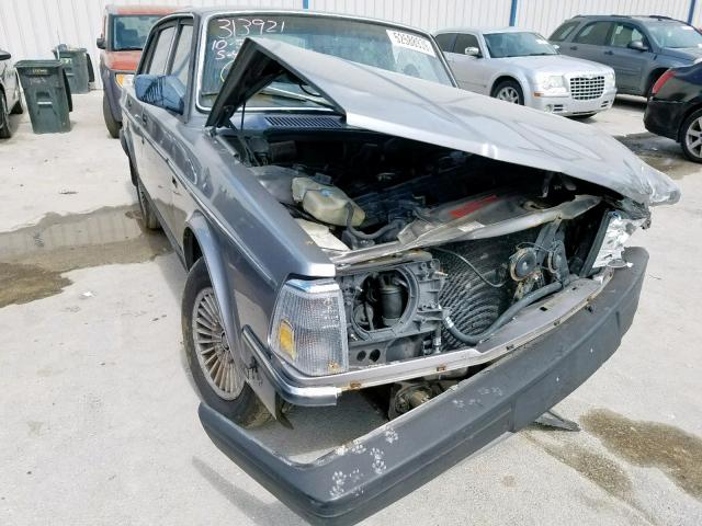 YV1AX8843G1168705 - 1986 VOLVO 244 DL GRAY photo 10