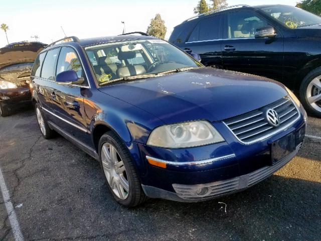 WVWYU63B85E048265 - 2005 VOLKSWAGEN PASSAT GLX BLUE photo 1